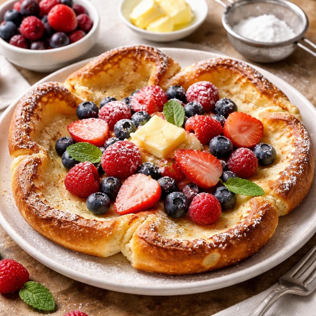 Sunday Brunch German Pancake recipe photo